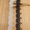 18 Yards x 3.2cm Width Polyester Floral Embroidery Sewing Lace Ribbon