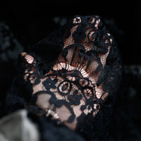 150cm Width Hollow-out Floral Embroidery Lace Fabric by the Yard