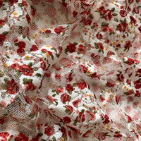 150cm Width x 95cm Length Premium  Hollow out Floral Lace Fabric