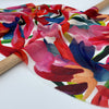 140cm Width x 95cm Length Abstract Colorful Flower Print Fabric