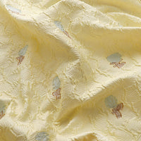 145cm Width x 95cm Length 3D Floral Jacquard Yarn-dyed Fabric