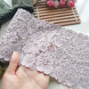 3 Yards of 14cm Width Premium Floral Embroidery Lace Trim