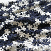 130cm Width x 95cm Length Vintage Hollow-out Contrast Color Floral Lace Fabric
