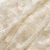 49 inches Width Premium Mesh Floral Embroidery Lace Fabric by The Yard