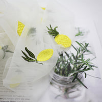 130cm Width x 95cm Length Lolita Pineapple Embroidery Tulle Lace Fabric