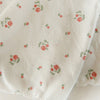 150cm Width Rose Floral Print with 3D Leaf Cotton Fabric by the Yard