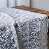 130cm Width x 95cm Length Leaf Branch Embroidery Organza Lace Fabric