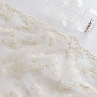125cm Width x 95cm Length Insect Butterfly Embroidery Lace Fabric