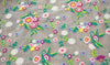 130cm Width x 95cm Length Premium Pastoral Colorful Flower Embroidery Lace Fabric
