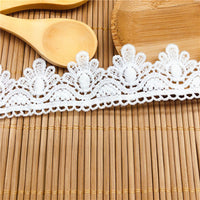 4.5 Yards x 3.1cm Width Retro Water Soluble Lace Ribbon
