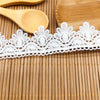 4.5 Yards x 3.1cm Width Retro Water Soluble Lace Ribbon
