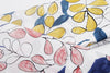 140cm Width x 95cm Length Watercolor Art Style Botanical branch flower  Pattern Print Cotton Fabric