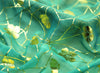150cm Width Blossom Chiffon Stamp Print Costume Fabric by the Yard