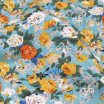147cm Width x 95cm Length Vintage Floral Print Cotton Fabric