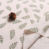 150cm Width x 95cm Length branch leaf or branch flower Print Flax Fabric