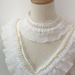 2 Yards x 8cm Width Lolita Layered Beads Lace Trim