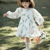 145cm Width x 95cm Length Leaf Flower Jacquard and Embroidery Fabric
