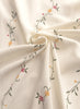 145cm Width x 90cm Length Vine Flower  Print Fabric by the Yard