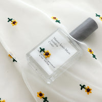 150cm Width x 95cm Length Premium Little Flower Embrodery Lace Fabric(White)