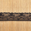 18ヤード×幅4.5cm ハトメ 花刺繍 ポリエステル糸 レースリボン レーステープ