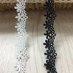 4.5 Yards x 1.7cm Width Retro Floral Lace Ribbon