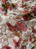 150cm Width x 95cm Length Premium Colorful Print plus Floral Embroidery Lace Fabric