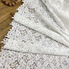 50cm Width x 95cm Unit Length Hollow-out Floral Embroidery Chemical Lace Fabric Trim