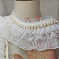 2 Yards x 8cm Width Lolita Layered Beads Lace Trim