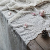 120cm Width x 90cm Length Vintage Floral Embroidery Lace Fabric