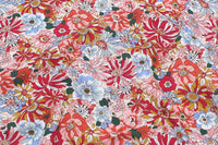 147cm Width x 95cm Length  Vintage Daisy Flower Print Cotton Fabric