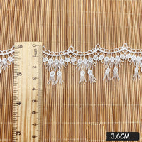 4.5 Yards x 3.5cm Width Retro Lace Tassel