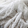 150cm Width Hollow-out Floral Embroidery Lace Fabric by the Yard