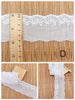 14 Yards x 5cm Width Eyelet Floral Embroidery Cotton Lace Trim Lace Tape