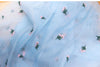 150cm Width x 95cm Length Premium Floral Embroidery Chiffon Lace Fabric
