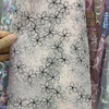 幅120cm×長さ90cm クラシカルな桜の花刺繍チュール生地