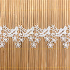 4.5 yards x 3.4cm Width Retro Golden Line Embroidery Lace Fabric Ribbon