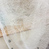 160cm Width x 90cm Length Fine Floral Embroidery Lace Fabric