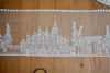15cm Width Castle Embroidry Polyester Lace Fabric Trim by The Yard