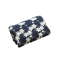 130cm Width x 95cm Length Vintage Hollow-out Contrast Color Floral Lace Fabric