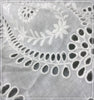 130cm Width x 90cm Geometry Floral Eyelet Cotton Lace Fabric