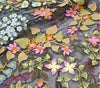 145cm Width x 95cm Length Premium Vintage Botanical Branch Floral Embroidery Lace Fabric Black