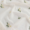150cm Width x 95cm Length Camellia Floral Embridery Chiffon Lace Fabric