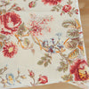 150cm Width x 95cm Length Vintage Peony Flower Print Cotton  Fabric