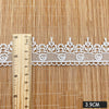 4.5 Yards x 3.9cm Width Retro Water Soluble Lace Ribbon