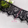 8cm Width x 300cm Length Eyelash Floral Embroidery Lace Embellishment Trim