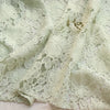 130cm Width x 95cm Premium Hollow-out Poppy Floral Embroidery Lace Fabric