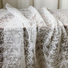 130cm Width x 95cm Length Leaf Branch Embroidery Organza Lace Fabric