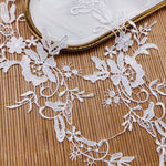 5 pairs Vivid  Floral Embroidery Water Soluble Chemical Lace Applique Lace Motif
