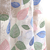 130cm Width x 95cm Length Premium Colorful Leaf and Dandelion Floral Embroidery Lace Fabric