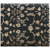 145cm Width x 95cm Length Vine Floral Golden Embossed Yarn-dyed Jacquard Fabric